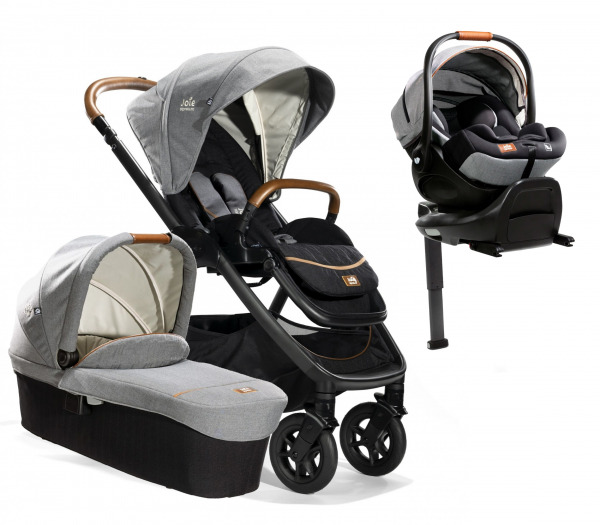 Joie Signature Finiti babakocsi szett - i-level lssel s forgathat talppal Carbon